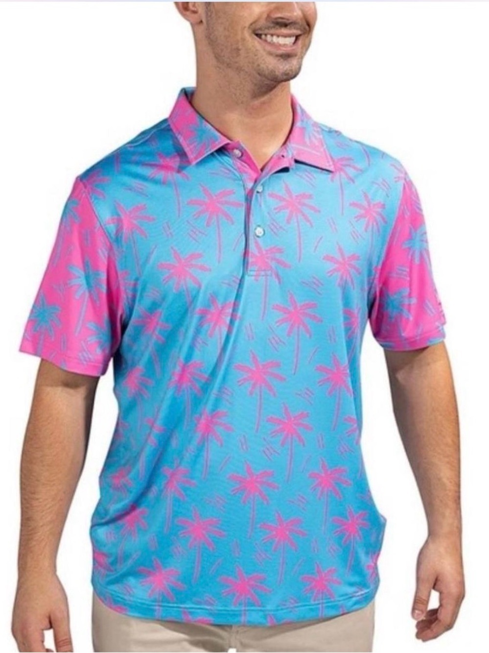 Chubbies The Electric Slide Performance Polo M Resort-wear Casual